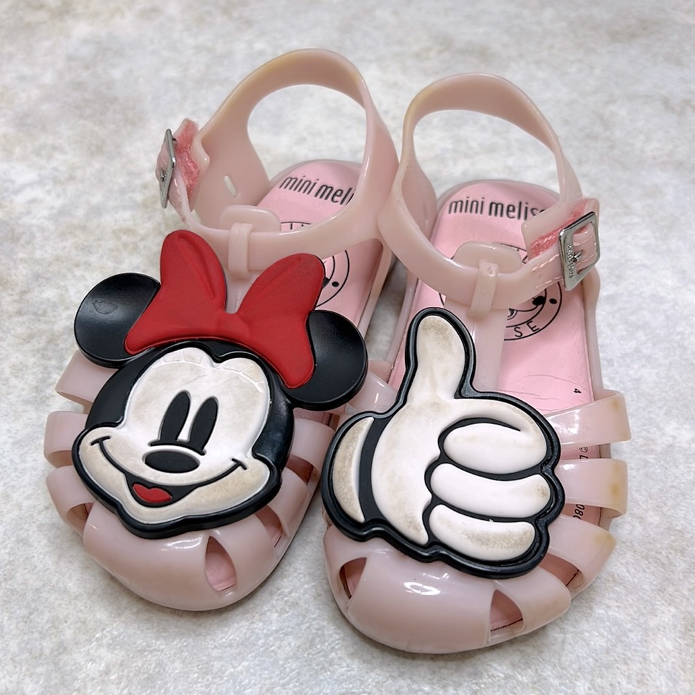 Mini Melissa Minnie Mouse shoes size 9